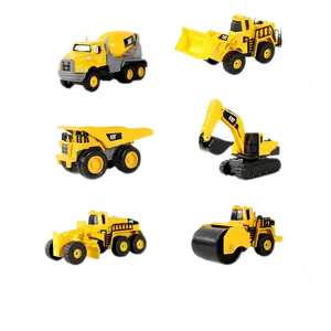 Игрушечные экскаваторы Alloy Construction Vehicles с ковшами Mixing Buckets CAT