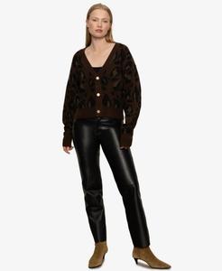 Женский кардиган с длинными рукавами Meow Sanctuary, Kitty Camo