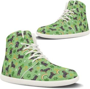 Pugasmiru Женская мода: высокие кроссовки на шнуровке, стильные спортивные и повседневные (белая подошва)