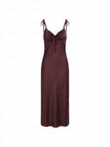 Studioselect Вечернее платье 'Dita' в темно-коричневом цвете