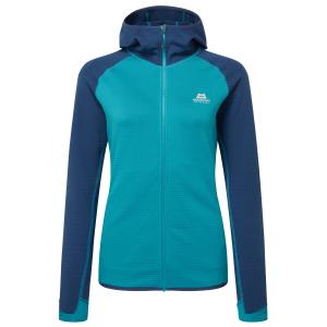 Флисовая жилетка Mountain Equipment Women's Eclipse Hooded, цвет Topaz/Medieval Blue