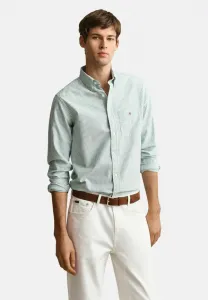 Классическая рубашка в оксфордскую полоску reg Gant, Botanical Hue