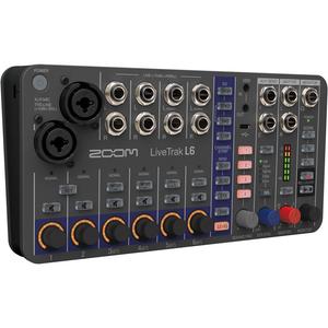 Потоковый микшер Zoom LiveTrak L-6 Portable 6-Channel Digital Mixer and ZL6