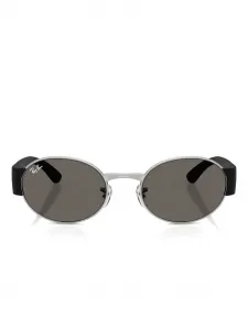 Солнцезащитные очки круглой формы Ray-Ban, черный