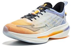 Кроссовки Qitan 4.0 мужские с низким верхом Oak Bud белый/фиолетовый с полумесяцем Erke