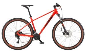 Горный велосипед KTM Chicago 271 - 27,5 дюймов - Diamant - Aktion, цвет Schwarz|fire orange (black)