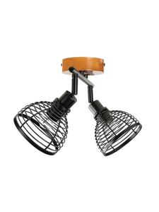 Licht-Erlebnisse Прожектор (Ш)34 x (Д)34 x (В)22 см, коричнево-черный