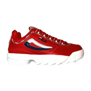 Кроссовки Fila Disruptor 2 Premium Biella 'Red', красный