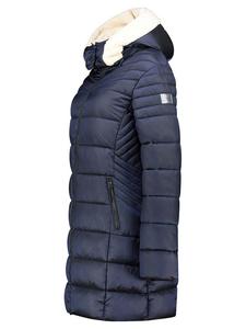 Geographical Norway Стеганое пальто «Каренн» темно-синего цвета