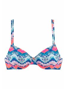 Верх бикини Venice Beach Bügel-Bikini-Top, цвет blau-orange