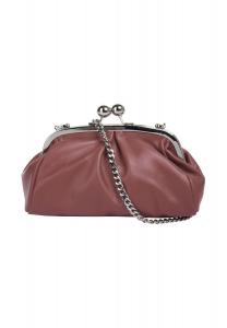 Сумка через плечо, натуральная кожа, производство Италия Samantha Look, цвет Alt Rosa