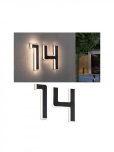 Комплект солнечных светодиодных светильников для номера дома Paulmann