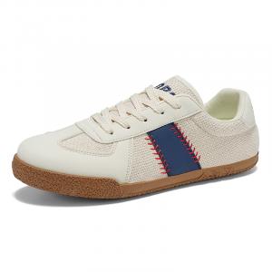 RENBEN Легкие и дышащие мужские лоу-топ скейтбордские кроссовки синие, цвет Blue