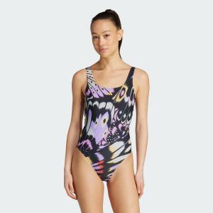 Купальник adidas x FARM Graphic с U-образным вырезом на спине