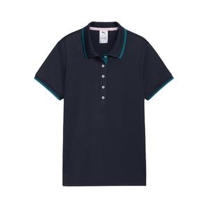 PUMA Футболка-поло x AP W PIQUE Women's Dark Navy Blue