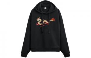 XI XING LE CO-BRANDED MODEL Толстовка мужская черная Zara, черный