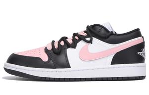 Air 1 Противоскользящие Износостойкие Низкие Винтажные Баскетбольные Кроссовки Женские Черные Розовые Jordan