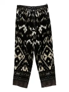 Зауженные брюки на резинке Pierre-Louis Mascia, черный