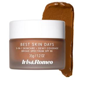 Увлажняющий крем для лица Best Skin Days SPF30 с натуральным финишем, витамином С и гиалуроновой кислотой. Iris&Romeo, 1.2 oz, 11