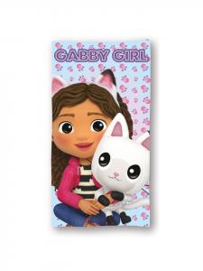 Gabby's Dollhouse Пляжное полотенце из микрофибры Gabby's Dollhouse, 140x70 см - легкое, разноцветное