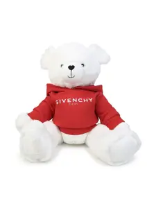 Мягкая игрушка в виде медведя с логотипом Givenchy Kids, белый