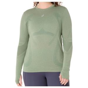 Женский дорожный бесшовный топ с длинным рукавом - беговая футболка Asics, мультиколор