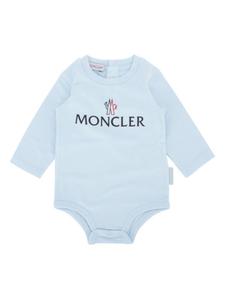 Боди с логотипом Moncler Enfant, белый