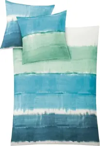 Постельное белье Satin LONG BEACH Pacific 135 x 200 см и 80 x 80 см Kleine Wolke