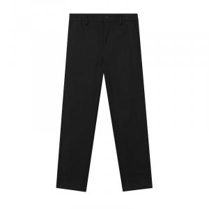 Штаны чино с аппликацией логотипа LACOSTE, черный