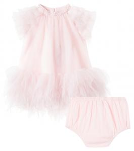 Комплект из платья и панталон Baby Abu Dhabi Tutu Du Monde, Crystal Pink