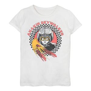 Футболка с портретом Энакина Скайуокера для девочек 3–16 лет «Звездные войны: Скрытая угроза» Licensed Character