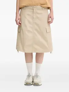 Юбка миди W' Kingston с карманами карго Carhartt Wip, нейтральный