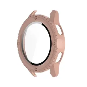 CHENSONG Часы Protective Case Millet PC Plastic Case Material Millet S3 Watch S3, Cherry Blossom Pink-Integrated Shell and Film Model