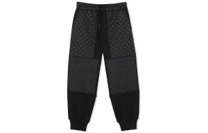 Детские трикотажные спортивные штаны Burberry, цвет Black