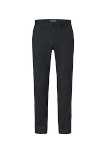 Брюки облегающего кроя из ткани со структурой яшма Redpoint, синий