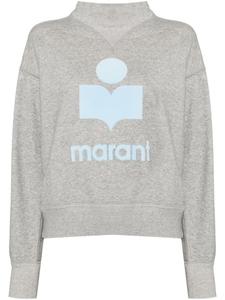 MARANT ÉTOILE толстовка Moby с логотипом, серый