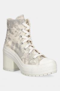 Кроссовки Chuck 70 De Luxe на каблуке Converse, бежевый