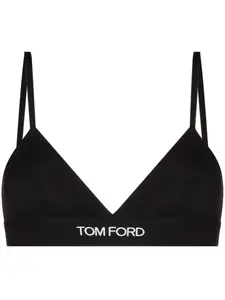 Бюстгальтер с логотипом TOM FORD, черный