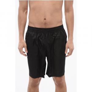 Шорты для плавания с принтом SURFER Off-White, Black
