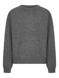 Свитер Tristan из мерсеризованной шерсти LouLou de Saison, серый