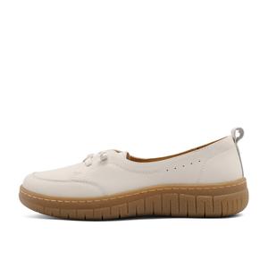 Кроссовки для образа жизни Женская с низким верхом, цвет белый Belle