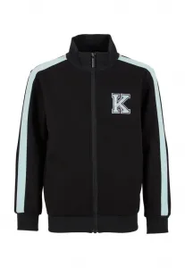 Ретро-Толстовка на молнии с нашивкой Karl Kani, Black Lightblue