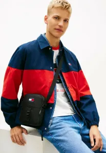 Сумка через плечо с логотипом из рипстопа, модель reporter. Tommy Jeans, Black