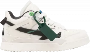 Кроссовки Off-White New Mid Sponge 'White Black' 2023, белый