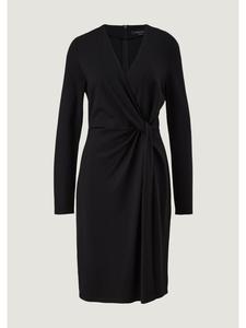 Comma Платье в черном цвете (9999)