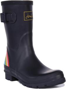 Женские резиновые сапоги Joules Wellington, Navy Rainbow