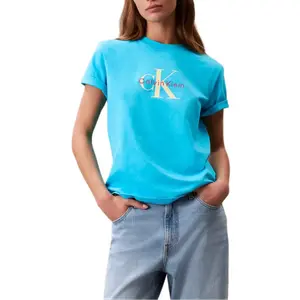 Calvin Klein Футболка женская синяя