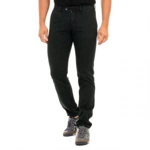 Длинные мужские брюки с прямым подолом кмта01 La Martina, зеленый