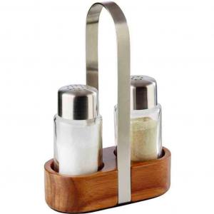 Набор Menage Wood для соли и перца, акация Aps, коричневый