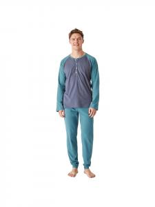 Пижама J and J Brothers, зеленый